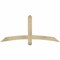 Ekena Millwork Bellingham Rough Sawn Timber Gable Bracket, Douglas Fir, 60"W x 27"H x 2"D x 4"F, 11/12 Pitch GBW060X27X0204BEL00RDF - alternate 1